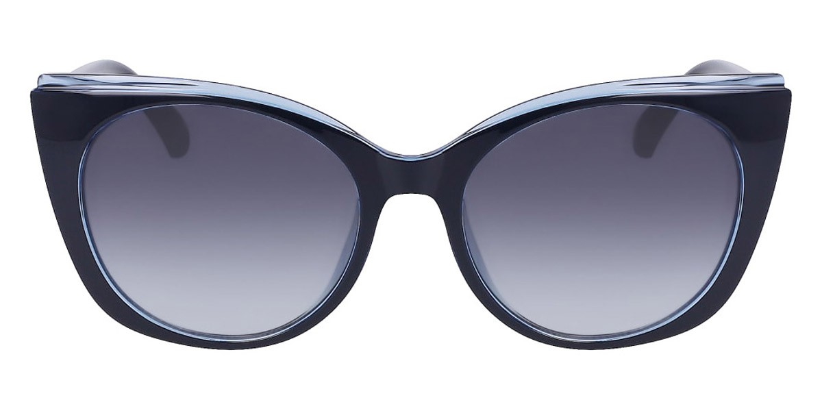 Draper James DJ7047 Sunglasses Women Indigo Cat Eye 56mm New 