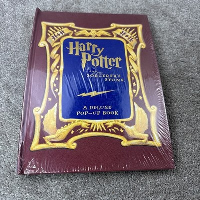 Harry Potter And The Sorcerers Stone A Deluxe Pop Up Book Rowling 2001 - SEALED
