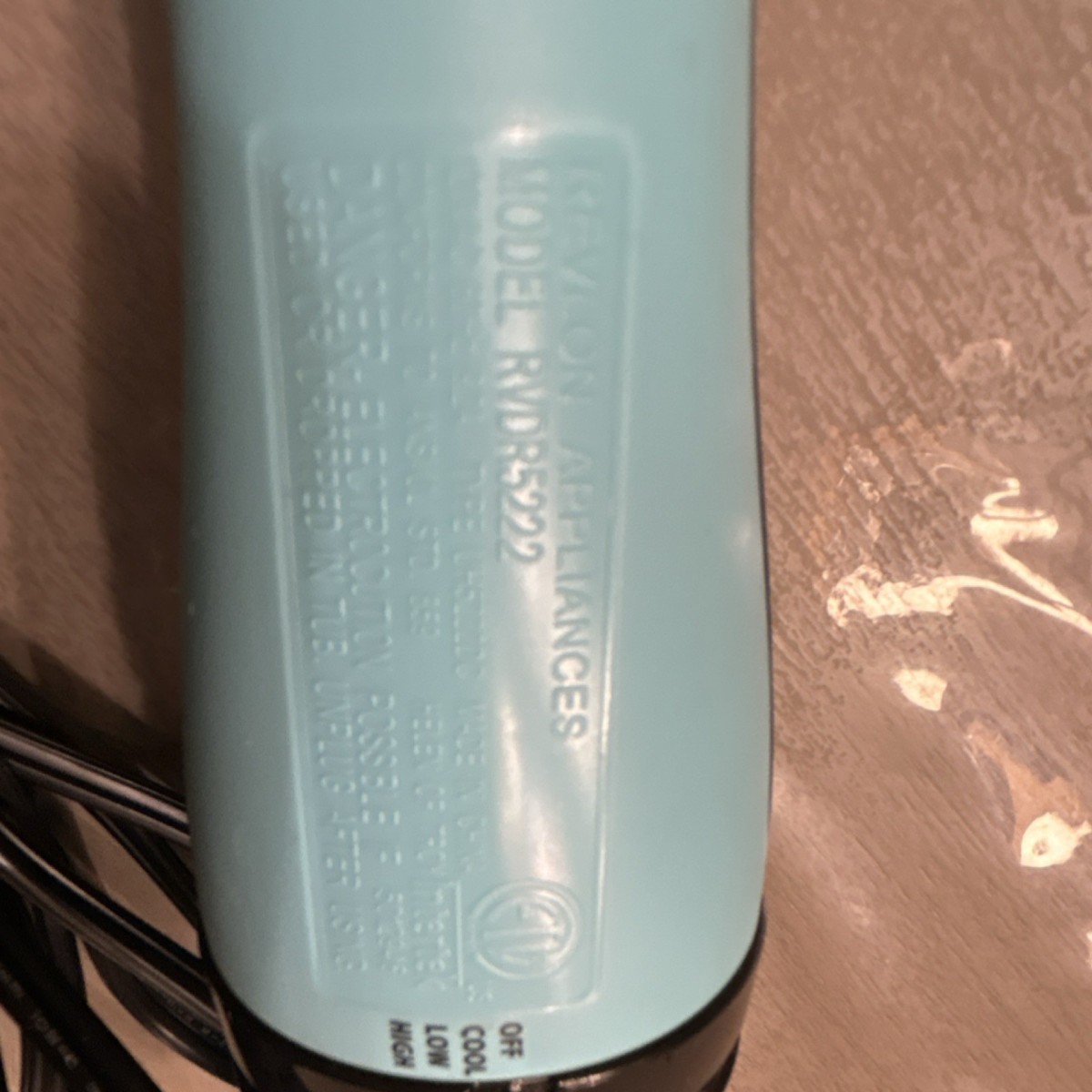 REVLON プローブランドドライヤー RVDR5222JPNK2 Revlon RVDR5222 Blue Brush Dryer Adjustable Heat Settings Electric