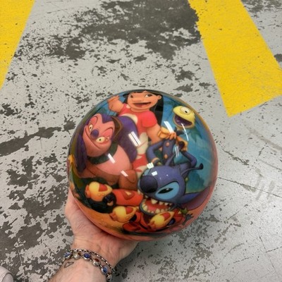 Vintage Disney Lilo & Stitch Rare Bowling Ball With Bag Size 10