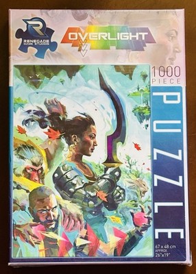Overlight RPG 1000 Piece Puzzle 26 x 19'' Renegade Game Studios BRAND NEW Sealed