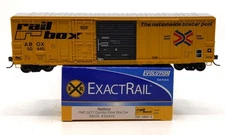 ExactRail EE-1801-5 HO Scale Railbox FMC Combo Door Boxcar #50445 LN/Box