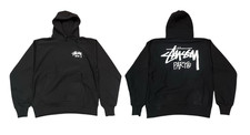 Stussy Men  s Paris Chapter Hoodie Black S-5XL New Streetwear Pullover Reprint