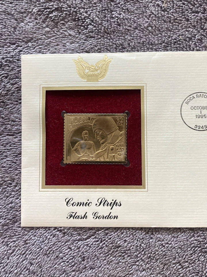 Comic Strips Flash Gordon First Day Of Issue Cover 22k Postal Cover - Image 3 of 4