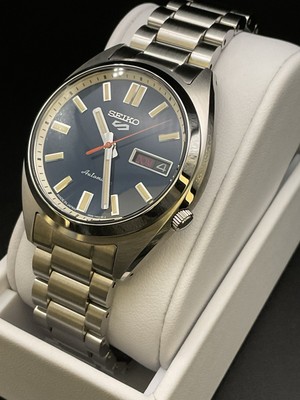 Seiko SRPK87 Seiko 5 Blue Automatic Wach | eBay