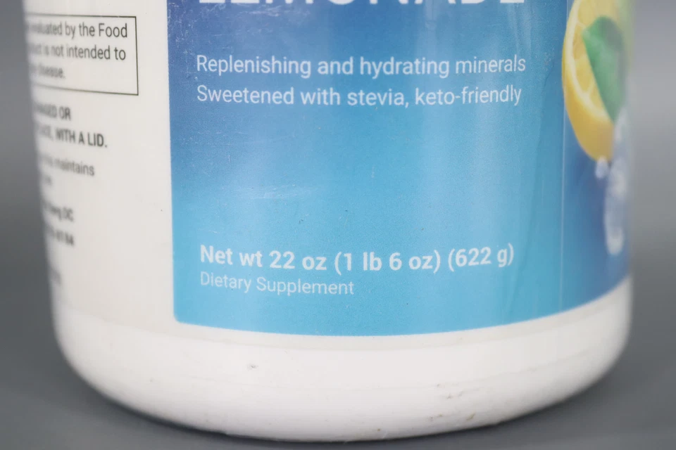 Dr. Berg Electrolyte Powder Lemonade 100 Servings (EXP:12/31/2025) See picture - Image 2 of 4