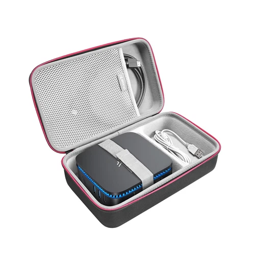 RLSOCO Storage Case Compatible NiPoGi Mini PC N97, MINISFORUM Venus Series UN100