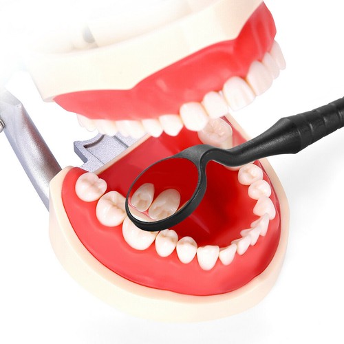 Specchio Micro Bocca Dentale Sterilizzabile Riflettore Odontoscopio Doppio Lato 24mm - Foto 16 di 27