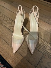  550 STUART WEITZMAN stuart pointed toe pump LEATHER Size 10B
