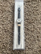 Disney Mickey Mouse watch Leather band New In Box Never Opened
