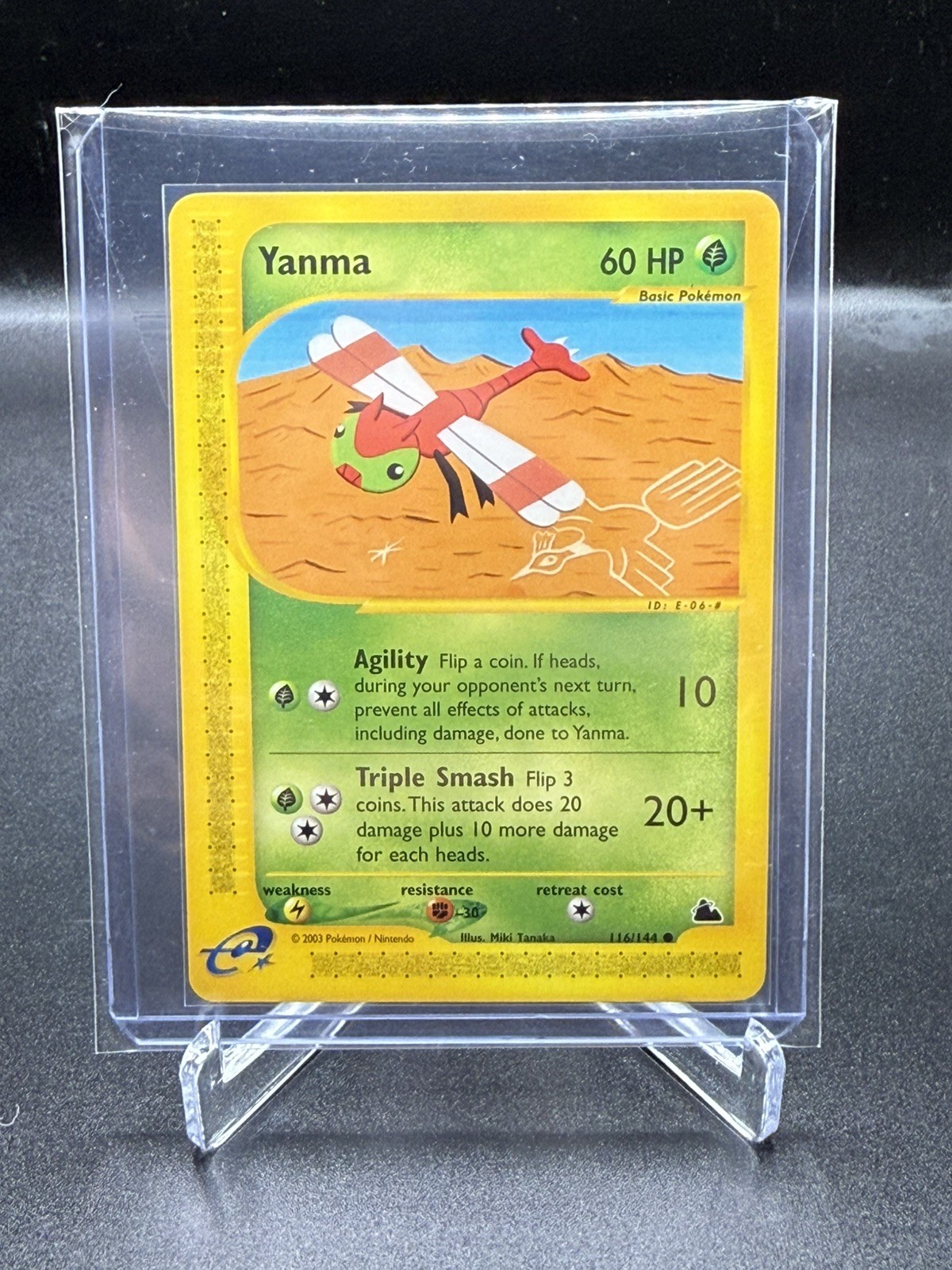 Yanma 116/144 - Skyridge Vintage Pokemon TCG Card NM e-Reader