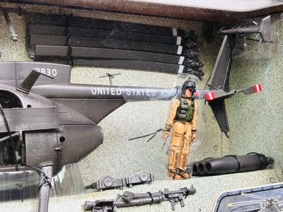 エリートフォース　ＭＨ-6 1/18 BBI Elite Force MH-6 1/18 Scale Little Bird Night Stalker