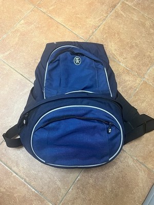 Rare Original Crumpler Farmers Double (L) Camera Backpack Blue