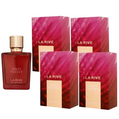 La Rive Sweet Velvet 4 x 90 ml Eau de Parfum EDP Set Damenparfum