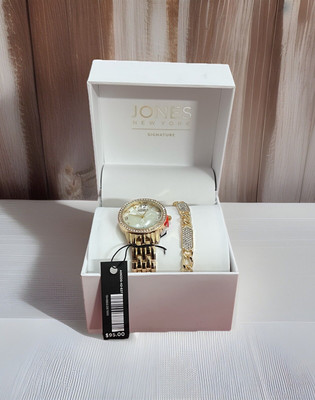Jones New York Ladies Mop/Gold Stackable set
