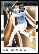 2021 Absolute Extreme Team Green Randy Arozarena Tampa Bay Rays #10