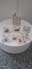 Dollhouse Miniature French Fashion Folder With Fashion Cards Very Pretty Detail