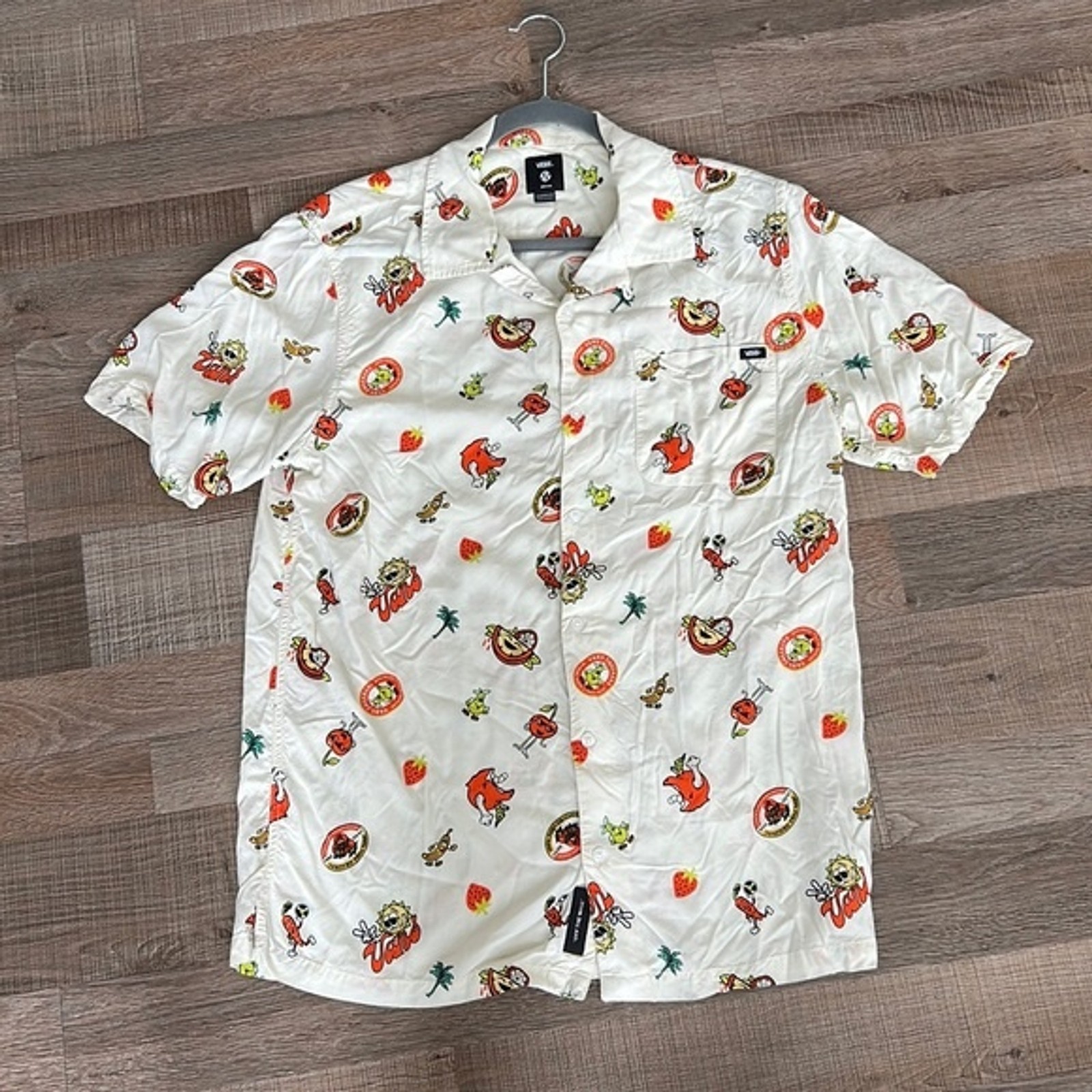 Vans Classic Fit Graphic Button Down Shirt