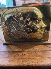 TREMOIS Pierre Yves bronze bas-relief femme A L’Ecrevisse Numérotée