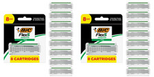 BIC Flex5 Sensitive Men's Razor Refill Blades 8 Ct 2 Pack 16 Cartridges