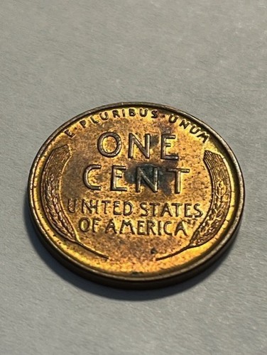 1935-P Lincoln Wheat Cent/Light Print/Spot/Unc #12787-2 - Bild 2 von 2