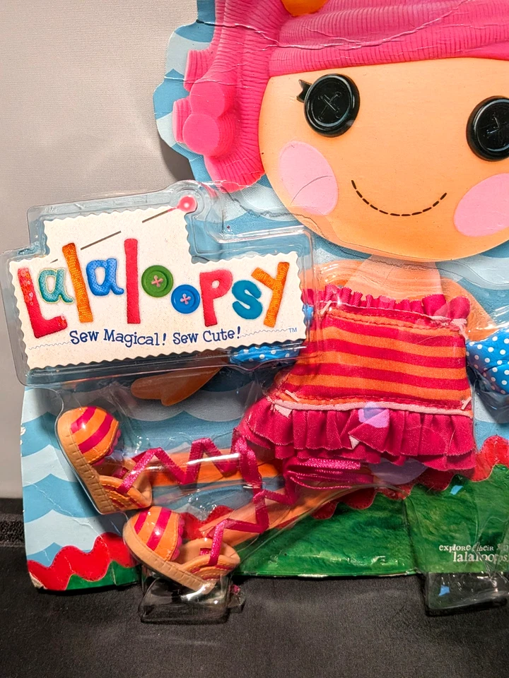 Lalaloopsy 娃娃沐浴套装 NIP 凉鞋套装 — 第 2/3 张图片