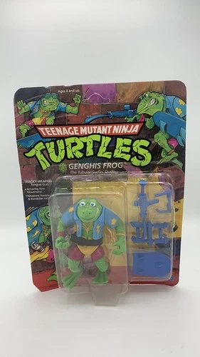 Playmates Teenage Mutant Ninja Turtles Genghis Frog Vintage Figure 1989
