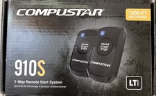 Compustar 910S Remote Start System LT Series 1-Way 1000ft Range NEW Open Box