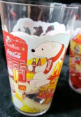 2 McDonalds Collector Glasses 2024 Coca Cola Cup 