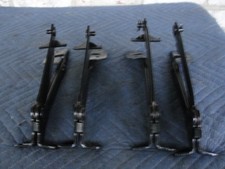 1948 1949 1950 1951 1952 Ford F1 F2 F3 F4 Truck Factory Hood Hinges Lot.