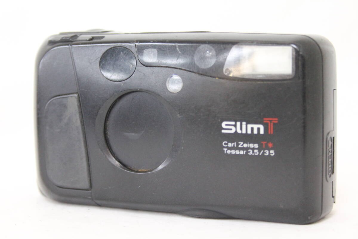 Kyocera Slim T Black Compact Camera Carl Zeiss Tessar 35mm Kyocera Slim T Black Compact Camera Carl Zeiss Tessar 35mm