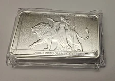 10oz Una And The Lion Silver Bar  in UK Royal Mint Original Seal