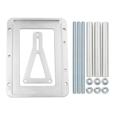 Support de Accu En Alliage D'aluminium Ajustable pour Camping-car, Caravane - Photo 1/4