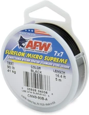 Surflon Micro Supreme Nylon Coated 7X7 Stainless Steel Leader Wire - Knottable W