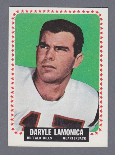 1964 Topps #31 Daryle Lamonica Buffalo Bills Rookie Football Card Ex/Mt
