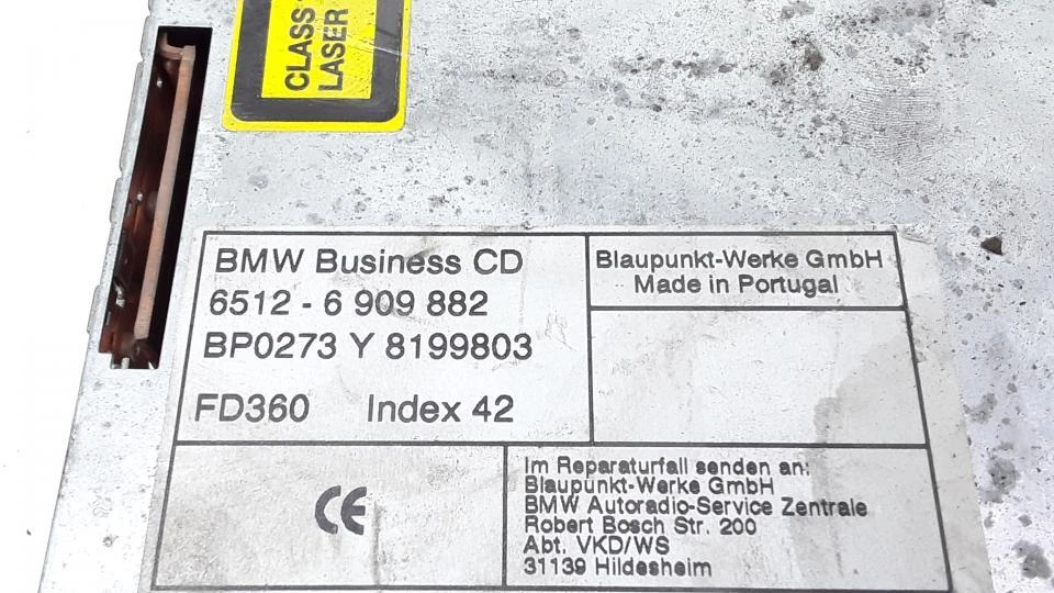 BMW E46MOD 01-05 Radio Autoradio 65126909882 - Bild 2 von 3