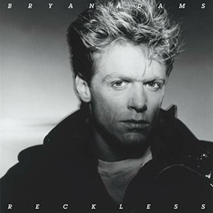 Bryan Adams Reckless LP Vinyl 33rpm