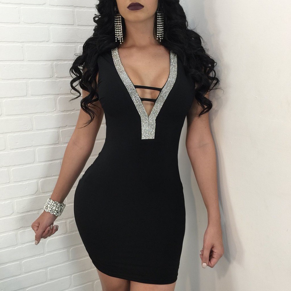 black pu lace up side bodycon dress