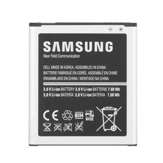 Bateria Samsung Galaxy S3 Mini 3.8V Li-ion 7.60Wh B450BU 2000mAh Ace 2, SM-G730 - Imagem 2 de 3