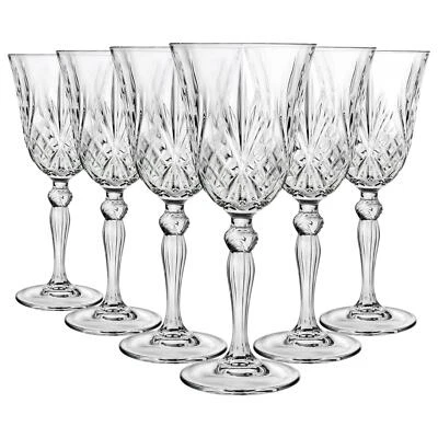 6x RCR Crystal 210ml Melodia Weißweingläser Party Cocktail Glas Set