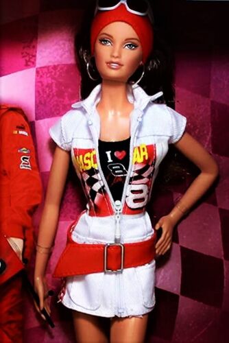 Dale Earnhardt Jr Nascar Barbie Doll Pink Label Pop Culture Collection  Mattel