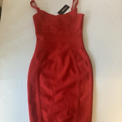 Athena Red Mini Dress