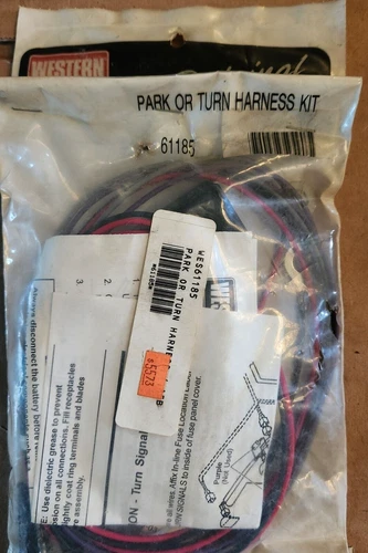 OEM Western Snow Plow 61185 Park/Turn Harness Kit Unimount Ultramount Free Ship