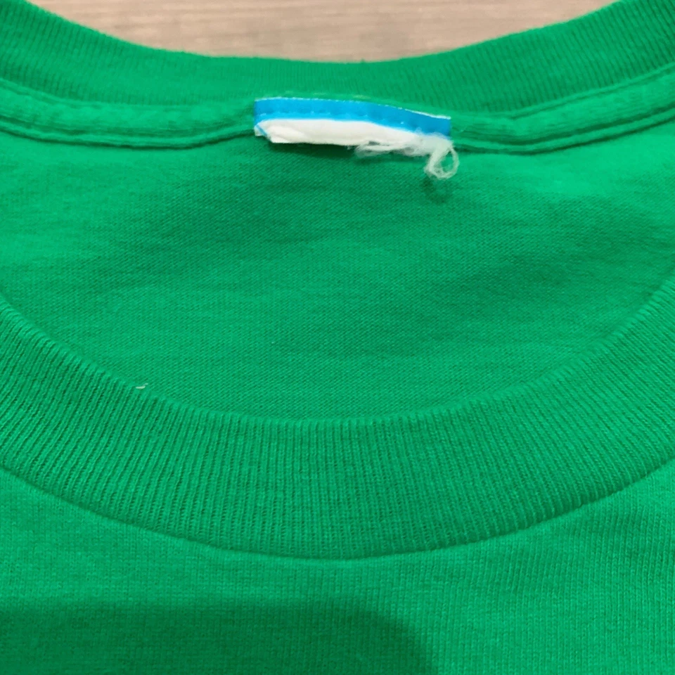 РЕДКАЯ ВИНТАЖНАЯ ФУТБОЛКА NICKELODEON SpongeBob SquarePants Patrick Dumb Luck 2000-е размер M? - Изображение 3 из 4