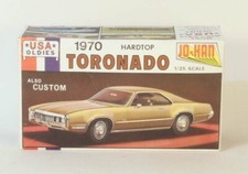 Jo-Han Model Kit 1970 Oldsmobile Hardtop Toronado 1/25 Scale
