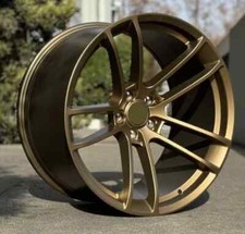 20x9.520x11 Staggered Matte Bronze Wheels For Dodge Challenger Charger 20 Set