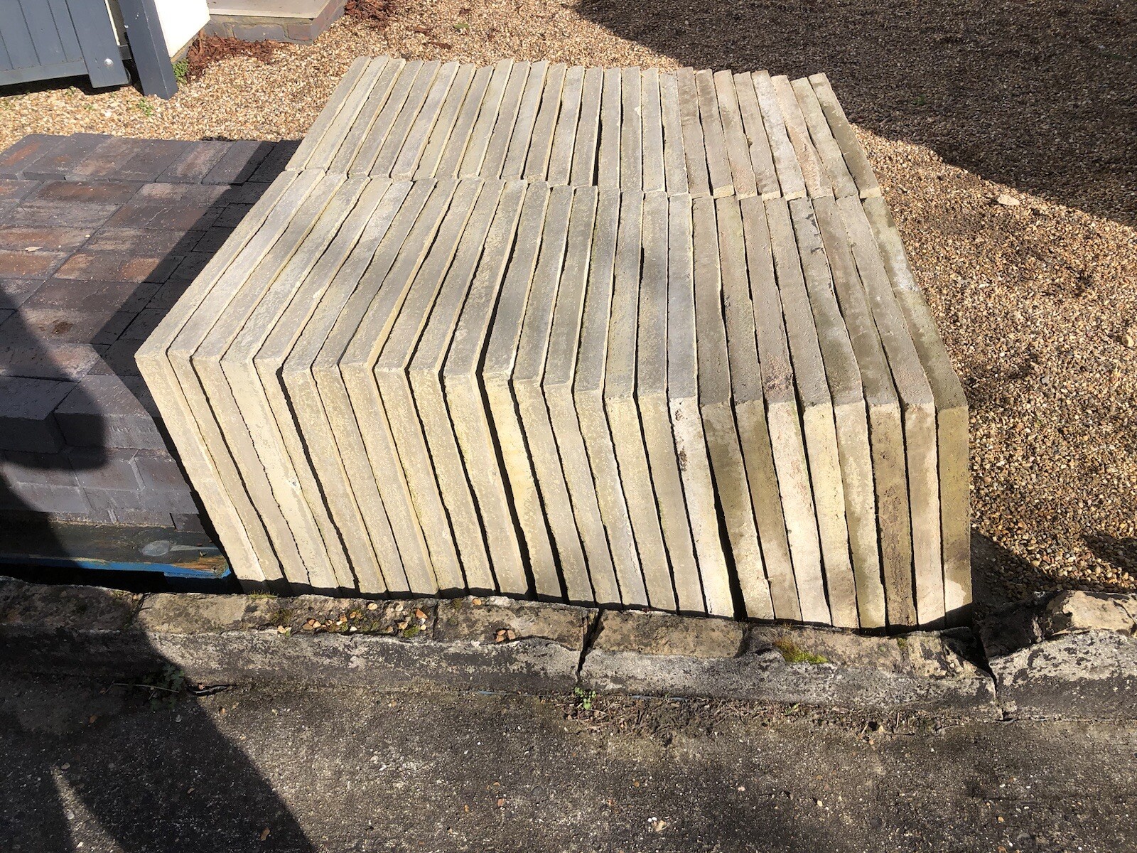 52 Marshall’s 600x600 Buff Concrete Paving Slabs eBay