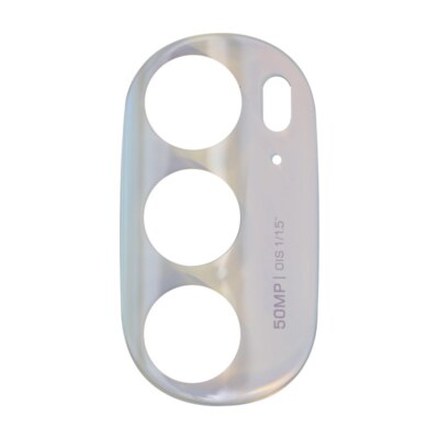 Camera Lens Bracket Cover for Motorola Edge X30 White Replacement Repair