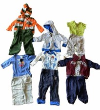 Carter  s Infant Size 6 Months Baby Outfits Bodysuit Pants Animal EUC Lot Of 13
