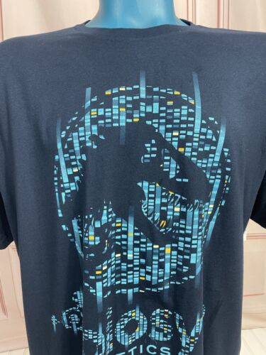 Universal Studios Jurassic World Biosyn Genetics T-Rex Adult T-Shirt 2XL - Picture 3 of 12